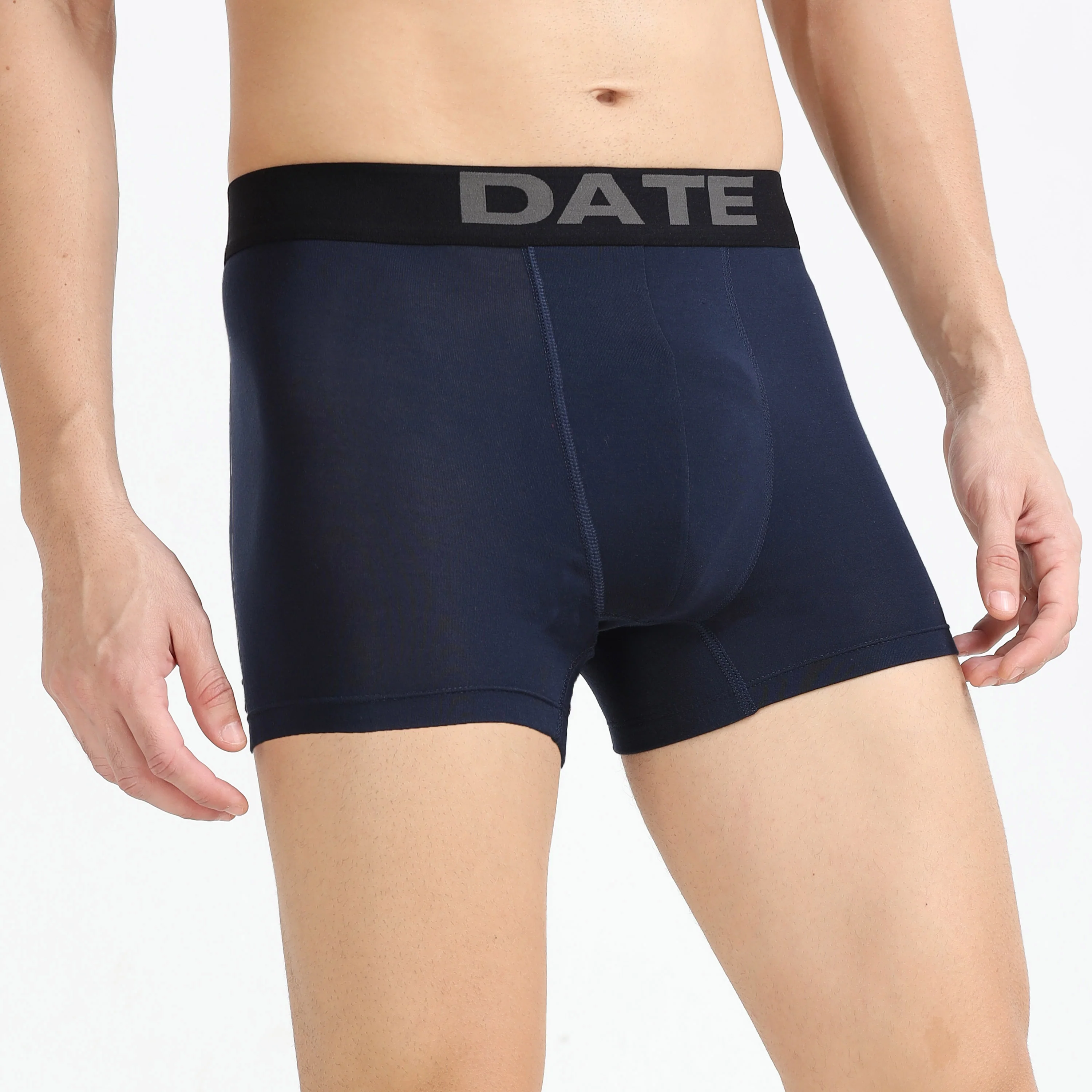 Date Modal Elastane Men's Trunks - Storm - Image 3